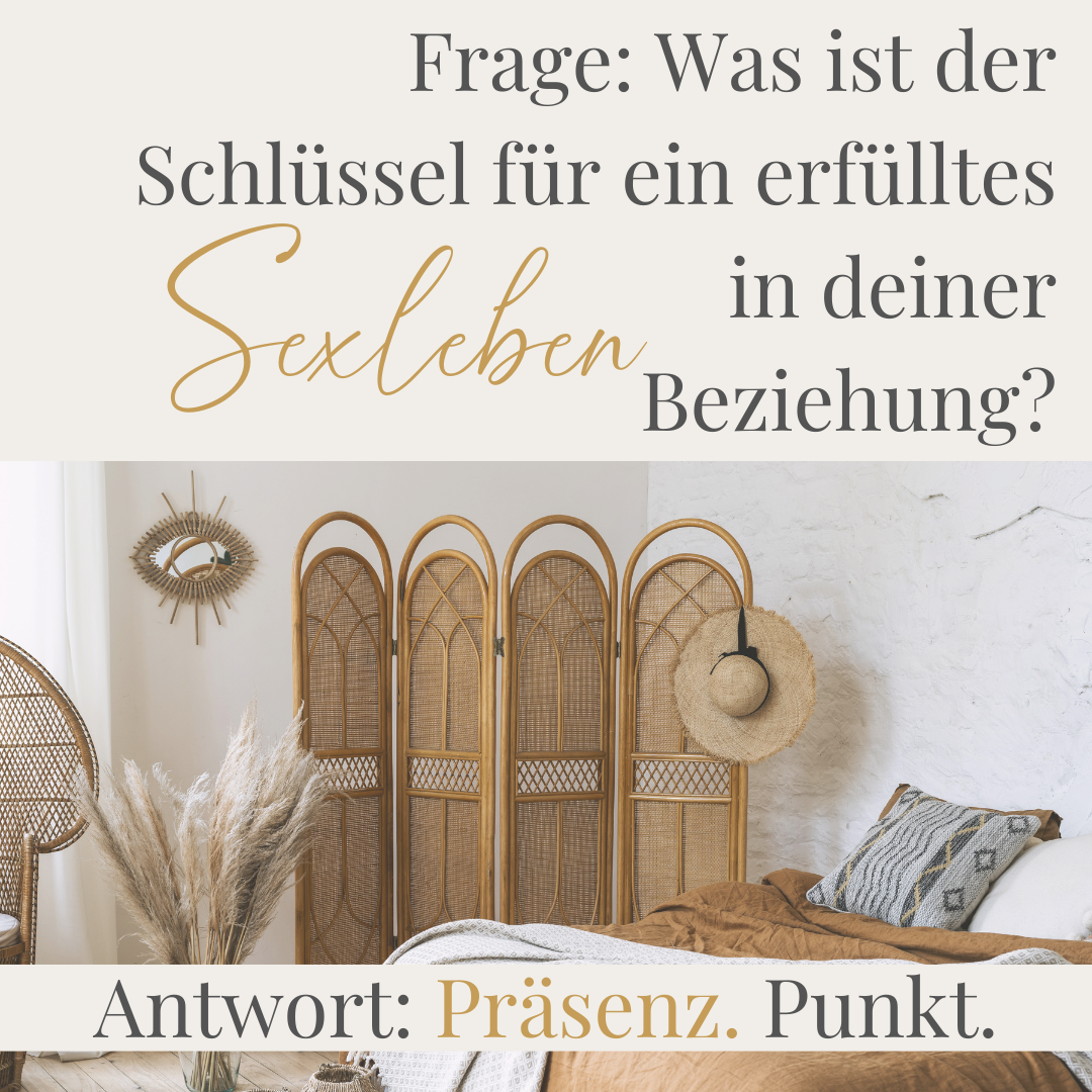 Was ist der Schlüssel für dein erfülltes Sexleben?
