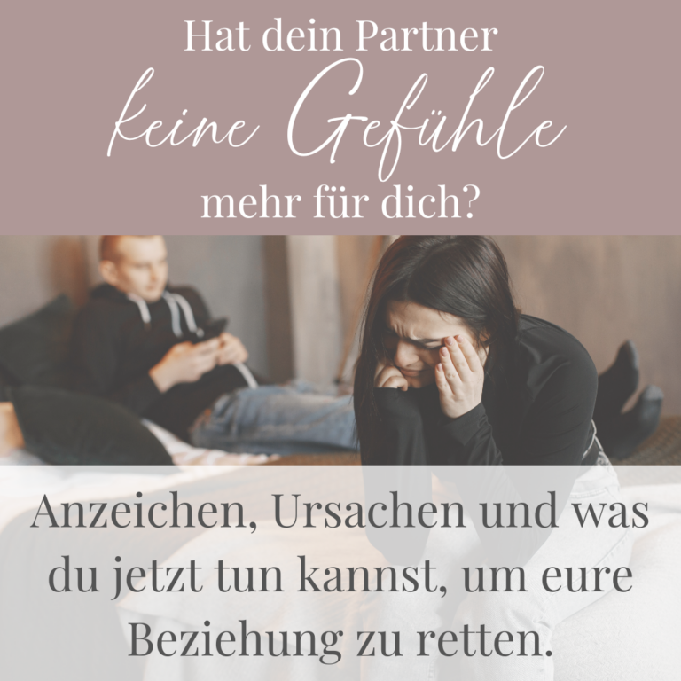 Mein Partner liebt mich nicht mehr